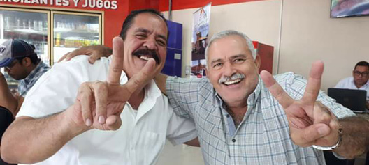 Carlos Zelaya y Ramon Najera