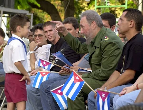 elian con fidel