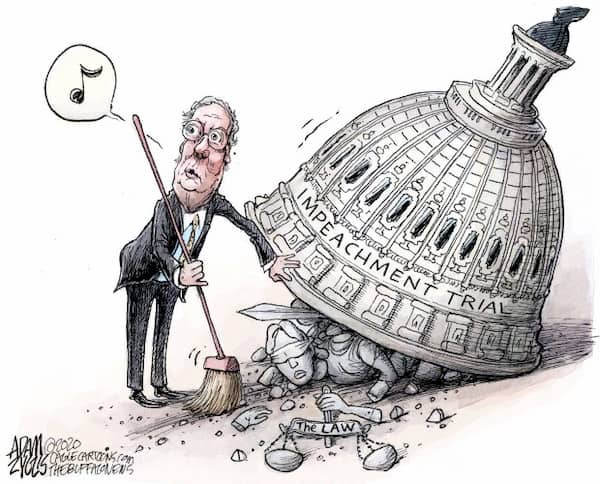 SENADO IMPE 7 The coverup by Adam Zyglis The Buffalo News NY 