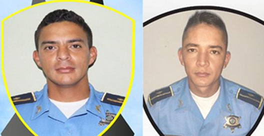 dos policias muertos